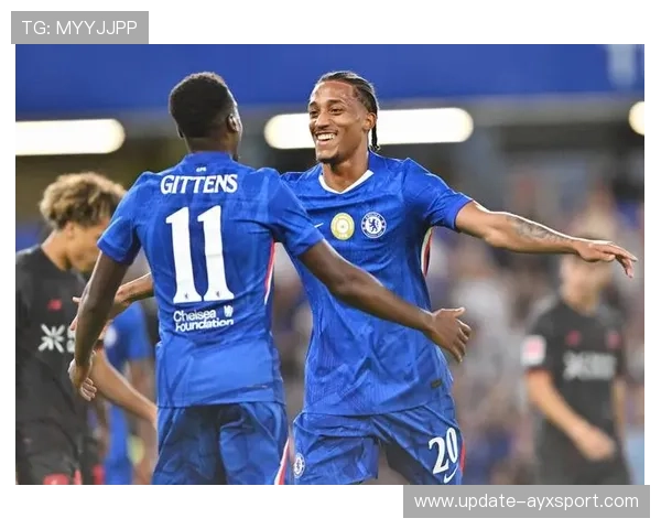 切尔西反越位传中精准到位形成破门